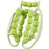 FytStycale Rullo Massaggiante Portatile con Morsetto Circolare per Gambe, Ideale per Uso Domestico E in Palestra, Orangina