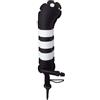 KiBcsLic Boa di Segnalazione di Superficie per Immersioni, Boa Gonfiabile per Immersioni, Attrezzatura per Pesca Subacquea, Sport Acquatici Leggeri, Tubo di Se, Nero