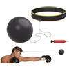 Qkbuza Pallone da Boxe a Riflessi, Attrezzatura Sportiva per Allenamento di Boxe con Fascia per la Fronte, Palla Da Pugno Gonfiabile, Per Bambini Pugni Velocità E Reazione In Palestra Domestica