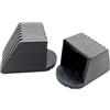 FytStycale 2 Pezzi di Tappi Terminali Quadrati di Ricambio per Accessori per Attrezzature da Palestra, 30x30 mm