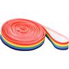 Generic Corda per saltare cinese, lunga 3 m, elastica, colorata, corda per saltare per bambini, per giochi all'aperto e al chiuso, ideale per regali per ragazze e ragazzi