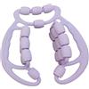 Okiyakusama Massaggiatore Ruote, Morsetto per Massaggio alle Gambe, Ausilio per Il Fitness, Rilassante Muscolare, Morsetto per Polpacci per Gambe, Blu