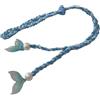 Lljsszr Maschera da Sub Corda da Sub Busta per Immersioni Avvolgimenti in Acqua in Acqua Non Scivola per Capelli Lunghi Sostituzione Subacquea Steded, Blu