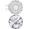 KQFCAZRE Clip per Cappello da Golf, Clip per Berretto, Accessorio da Golf Portatile Decorativo in Lega, Porta Segnapalle per Uomo E Donna, Regalo, Argento