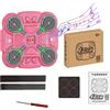 Generic Dispositivo di allenamento da parete per boxe, dispositivo elettronico per allenamento di reazione musicale, 30 x 25 cm, sistema fitness per allenamento riflesso, per ragazzi, ragazze, uomini, donne