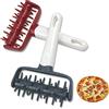 scalingscal Rullo Impasto Pizza Rullo per Impasto Pizza Rullo per Impasto di Dolci Rullo Buca Sfoglia per Torta Pizza Biscotto Strumenti da Forno Fai da Te Torta Pane, 2 Pezzi