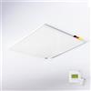Könighaus pannello IR da soffitto 450 W - Termostato wireless - 5-12 m² | Set completo regolabile, TÜV/GS, protezione dal surriscaldamento, garanzia 5 anni