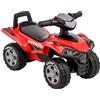 Baroni Toys Quad Giocattolo Cavalcabile per Bambini 18-36 Mesi con con Licenza GOODYEAR, Vano Portaoggetti, Suoni Realistici e Fari LED, Dispositivo Antiribaltamento, 38x60x42 cm