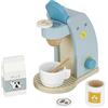 Baroni Toys Set Macchina da Caffè In Legno Montessori, Gioco per la Preparazione del Caffè, Accessori Cucina per Bambini dai 3 ai 7 Anni, 17x10x17 cm