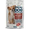 Generico MONGE Cane Special Dog Excellence Mini Adult Bocconcini con Agnello | alimento umido completo per cani adulti di piccola taglia, senza zuccheri aggiunti, Made in Italy, 12 buste da 100 grammi.