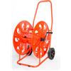 Carrello Avvolgitubo Manuale 140 mt in Acciaio Agrati Rosso