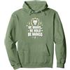 Mademark Be Brave, Be Bold, Be Badass - Lion Inspiration Felpa con Cappuccio, Unisex per Adulti, Rosa Acceso, S