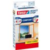 tesa Zanzariera per finestra profondità pavimento, ottima qualità, antracite, trasparente, 1,2 m x 2,4 m