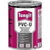Tangit PVC-U Adesivo speciale, Tangit PVC latta di colla per assemblare tubi, Adesivo per incollare tubature idrauliche, 1 latta da 1kg