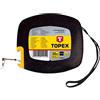 TOPEX Rotella metrica, acciaio, 20 m TOPEX 28C412