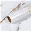 VEELIKE Carta da Parati Marmo Bianco Oro Lucida Carta Adesiva Effetto Marmo Bianco Dorato Moderno per Bagno Impermeabile Pellicola Autoadesiva per Cucina Piano di Lavoro Tabella 40 cm x 300 cm