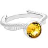 HARRY POTTER Anello Solitario in Donna Argento 925-