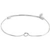 NADIR Bracciale Unisex Marlù 25BR0001-S con nodo catena snake Silver