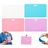GUUTHQOR Erasable Badge Note Dual Side,Reusable Silicone Erasable Notepad Badge Set,Whiteboard Wipe Memo,Wipe Clean Pocket Note Board for Office,Portable Quick Note Taking Pad for Nurses,Doctors (#A)