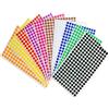 Naapesi Bollini Adesivi Colorati 10mm Rotondi - Etichette Adesive Multicolore per Ufficio, Scuola, Calendari - Stickers Adesivi Rotonde per Codifica e Organizzazione (Confezione da 10 Pezzi)