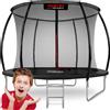 Neo-Sport Trampolino Da Giardino Profilato 8Ft/252Cm Con Rete Interna Neo-Sport