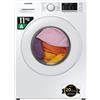 Samsung Lavatrice Crystal Clean WW11BGA046TT/ET Libera installazione, 11 Kg, 1400 RPM, Classe A, Ecobubble, Carica Frontale, 60l x 85h x 60p cm