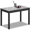 ASTIMESA Tavolo da Cucina, Grigio, 100 cm x 60 cm