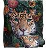 LOGOVISION Bcreative - Reinders Reinders Tiger Coperta super morbida al tatto setoso - 152 x 127 cm