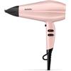 BaByliss 5337PRE Asciugacapelli Rose Blush 2200W, Leggero, Funzione Ionica Anti-Crespo e tecnologia Titanium Ceramic, con Concentratore