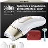 Braun Silk·Expert Pro 5, Epilatore Luce Pulsata Smart, Epilazione Laser Peli Donna a Casa, Riduzione Permanente dei Peli, con 3 Testine, Custodia e Rasoio Gillette Venus, Pl5321