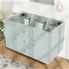 Dolamaní Mobile sottolavabo sospeso senza lavabo 78,5 x 46 x 46,8 cm, armadio con 2 ante e 2 cassetti (verde A)