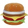 Generico Pouf Contenitore Di Hamburger, Pouf Poggiapiedi, piccola Sgabello Rotondo, Contenitori Decorativi Con Coperchi, Decorazioni Casa