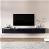 FGNIXLN Mobile TV Sospeso,120-240cm Tavolo per TV Moderno,Mobile Porta Televisore,Adatto per il Soggiorno e la Camera da Letto(160CM)