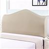 ZCXRYFL Copertura Per Testiera Letto Elasticizzato Copritestata Letto Matrimoniale Singolo Antipolvere Fodera Per Testiera Per Letto Legno/tessuto/pelle Coprischienale Letto Decorazione,Brown2-Length：90cm