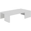 Vicco Tavolino da caffè Hardi, Bianco, 90 x 21.4 cm, per l'utilizzo come superficie d'appoggio nell'area living