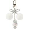 Sanrio My Melody Portachiavi Con Coniglio Di Neve Morbido UFFICIALE GIAPPONESE