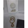 Gianni Versace Key Ring Portachiavi Ciondolo Medusa Nuovo Vintage
