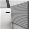 Aeovot Paracolpi Garage Auto da Muro 60x200/500 cm - Gommapiuma Adesiva, Protezione Portiera Auto Garage Muro Paracolpi Proteggi Portiere Autos per Parcheggi Degli Hotel Carport Colonne(Grigio,60x200 cm)