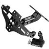 AMYALIN Portatarga Porta Targa Moto Per BMW G310R G 310 R 2017-2022 Kit Di Eliminazione Parafango Posteriore Per Moto Con Portatarga(Nero)