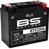 BS Battery Batteria moto SLA BS Battery 300768 BTX20HL AGM, Nero