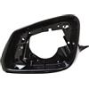 IUKMRT CALOTTA SPECCHIO Per BMW Serie 5 F10 F11 F18 F07 GT Serie 6 F06 F12 F13 Serie 7 F01 F02 Telaio Per Specchietto Laterale Nero Lucido Per Auto tappi per specchietto retrovisore(Sinistra)