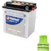 CLICK & GO COMPATIBILE CON PIAGGIO Beverly Sport (M28800) 250 per anno 2006 al 2012 BATTERIA YB10L-BP TECNIUM BB10L-BP BATTERIE 11 AMPERE 12 VOLT FORNITA COMPLETA PER L'UTILIZZO 135X90X145MM