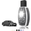 TOOMUME Cover Chiave TPU, Custodia Chiave Adatto per Mercedes Benz A/B/C/E/G/R/S Classe GLA GLC GLE GLK SLK CLA CLK CLS AMG W203 W204 W211 W212, Copri Chiavi Guscio Chiave Auto Telecomando - Smart Key