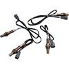 MALTAY Sonda Lambda Sostituzione Lambda Sonde Per Toyota Per Rav4 2001 2002 2003 89467-42010/89467-42020/89465-42090/89465-42100 4 Pezzi Sensore Di Ossigeno