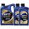 Charging Racer Olio motore ELF EVOLUTION FULL-TECH FE 5W30, 7 Litri: 1 bottiglia da 5L + 2 bottiglie da 1L