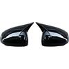 JAYWIS Copertura Specchietto Retrovisore Per Mercedes Per Benz W177 Classe A / C118 V177 CLA (CLA200 CLA250 CLA35 CLA45S) Calotte Laterali Specchietto Lato Copertura(Nero brillante)