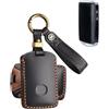 ATFIGII AutoCustodia Chiave compatibile con Mazda 2 3 6 CX-30 CX-60 CX80 CX-5 MX5 MX-30 2020-2025 Custodia Chiave Pelle Guscio per la chiave 2 Tasti Nero
