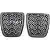 SCZMBLTLNV Brake Pedal Pad 2 Pezzi Di Gomma Freno Frizione Pedale Copertura Pad Per Toyota Per Camry XV30 XV40 Per Corolla Per Yaris XP10 Per RAV4 XA20 Per Scion Brake Clutch Footrest