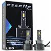 Esselle Parts Coppia Lampade D2S LED 12000 Lumen 6000K specifiche per Toyota Avensis MK2 FINO AL 2005 - Conversione da Xenon a LED Plug & Play Canbus - Luce Bianco Ghiaccio Ultra Potente - 35W CSP Alta Luminosità