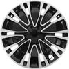 FOMIYES Copricerchi 16 PP Decorativi per Ruote Auto, Montaggio Facile | Coprimozzo Auto Lucido, Copri Cerchida e Decorazioni Ruote Auto, Uso Versatile su Vari Modelli